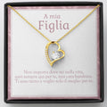 Collana amore senza fine -Figlia – Oro