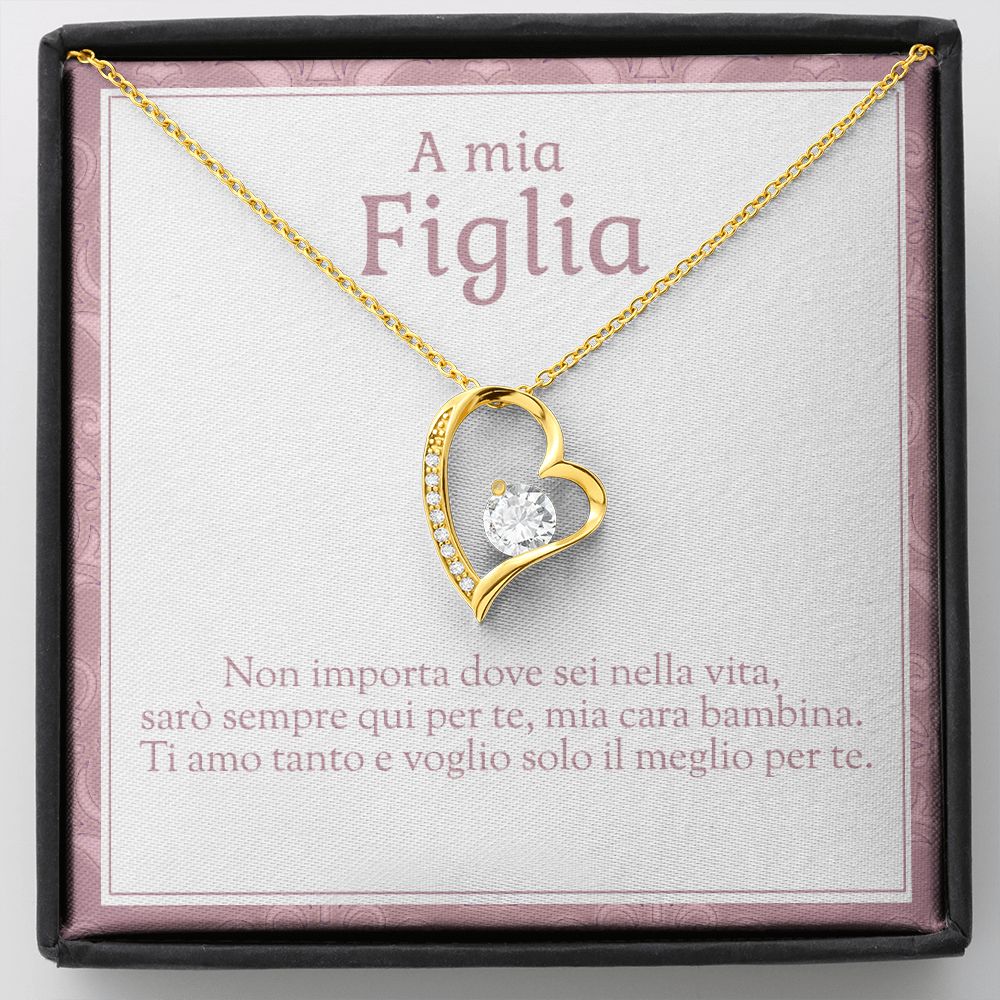 Collana amore senza fine -Figlia – Oro